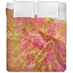 Acid green blend Duvet Cover Double Side (California King Size)
