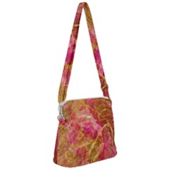 Zipper Messenger Bag 
