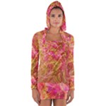 Acid green blend Long Sleeve Hooded T-shirt