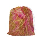 Acid green blend Drawstring Pouch (XL)