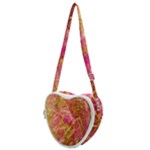 Acid green blend Heart Shoulder Bag