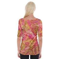 Wide Neckline T-Shirt 