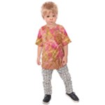 Acid green blend Kids  Raglan T-Shirt