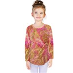 Acid green blend Kids  Long Sleeve T-Shirt