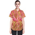 Acid green blend Women s Short Sleeve Shirt