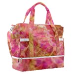 Acid green blend Sports Shoulder Bag with Shoes Compartment