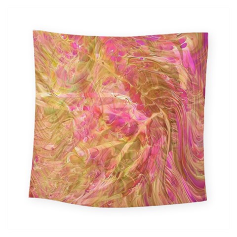 Acid green blend Square Tapestry (Small) from ArtsNow.com