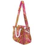 Acid green blend Rope Handles Shoulder Strap Bag
