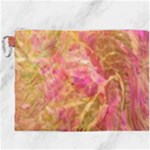 Acid green blend Canvas Cosmetic Bag (XXXL)