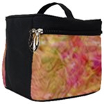Acid green blend Make Up Travel Bag (Large)