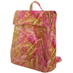 Acid green blend Flap Top Backpack