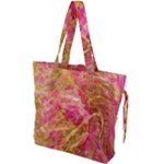 Acid green blend Drawstring Tote Bag