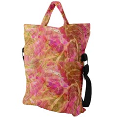 Fold Over Handle Tote Bag 