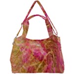 Acid green blend Double Compartment Shoulder Bag