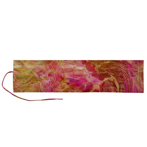 Acid green blend Roll Up Canvas Pencil Holder (L) from ArtsNow.com