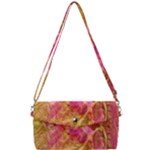 Acid green blend Removable Strap Clutch Bag