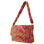 Acid green blend Full Print Messenger Bag (M)