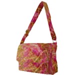 Acid green blend Full Print Messenger Bag (L)
