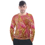 Acid green blend Men s Long Sleeve Raglan T-Shirt