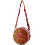 Acid green blend Crossbody Circle Bag