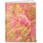 Acid green blend 6  x 8  Hardcover Notebook