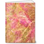 Acid green blend 5  x 7  Hardcover Notebook