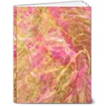 Acid green blend 7  x 9  Hardcover Notebook