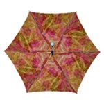 Acid green blend Automatic Folding Umbrella with Case (Small)