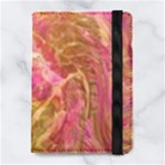 Acid green blend Microfiber PU Leather Passport Holder