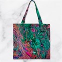 Zipper Grocery Tote Bag 