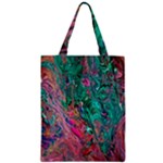 Green Pour Zipper Classic Tote Bag