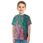 Green Pour Kids  Sport Mesh T-Shirt