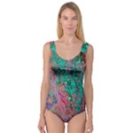 Green Pour Princess Tank Leotard 