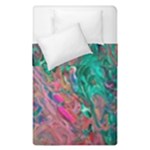 Green Pour Duvet Cover Double Side (Single Size)