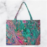 Green Pour Medium Tote Bag