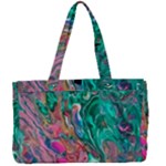 Green Pour Canvas Work Bag