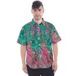 Green Pour Men s Short Sleeve Shirt