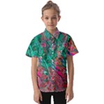 Green Pour Kids  Short Sleeve Shirt