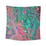 Green Pour Square Tapestry (Small)