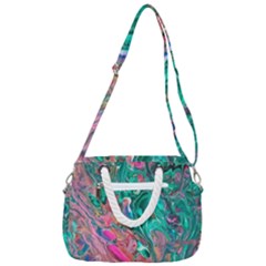 Rope Handles Shoulder Strap Bag 