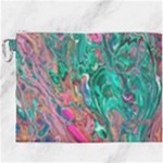 Green Pour Canvas Cosmetic Bag (XXXL)