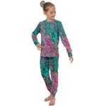 Green Pour Kids  Long Sleeve Set 