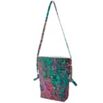 Green Pour Folding Shoulder Bag