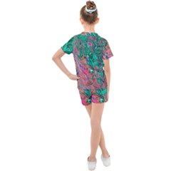 Kids  Mesh T-Shirt and Shorts Set 