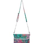 Green Pour Mini Crossbody Handbag