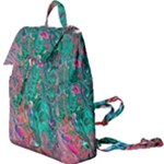 Green Pour Buckle Everyday Backpack