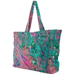 Green Pour Simple Shoulder Bag
