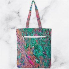 Double Zip Up Tote Bag 