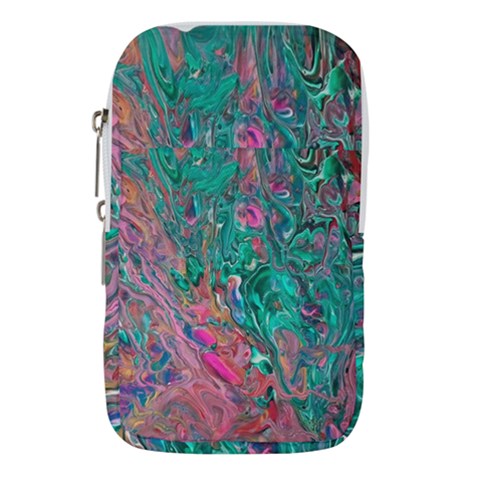 Green Pour Waist Pouch (Small) from ArtsNow.com