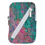 Green Pour Belt Pouch Bag (Large)